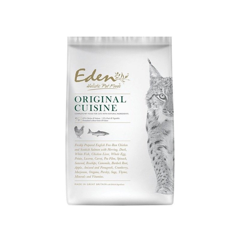 Croquettes sans céréales Eden Original Cuisine pour chats adultes